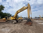 Used Excavator in yard